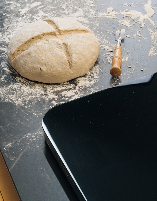 Here's an example of how easy it is to incorporate the D’BakerAid when making bread into any bread recipe