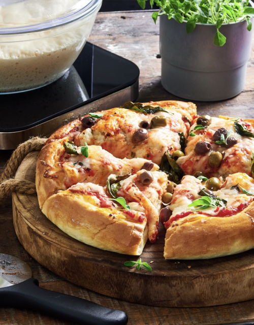Homemade Pizza with D´BakerAid