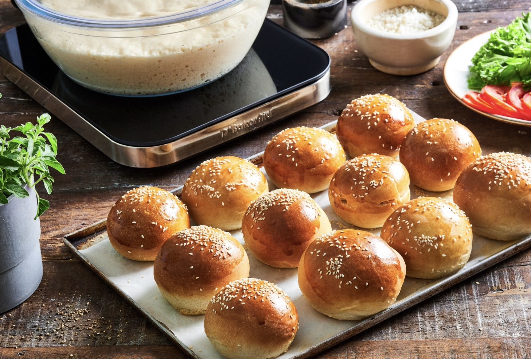 Burger Buns Recipe Made Easy with D'BakerAid