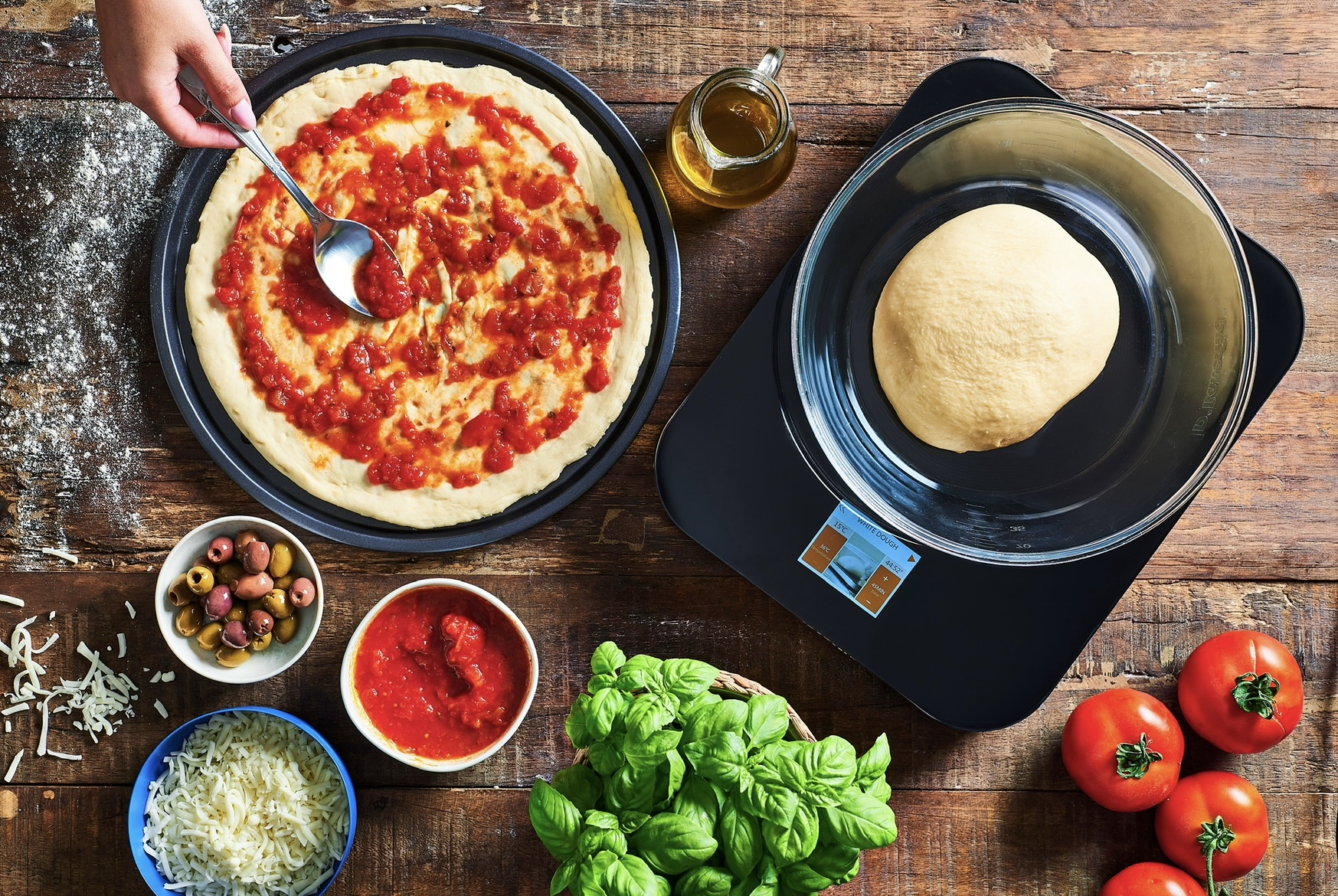Homemade Pizza with D´BakerAid